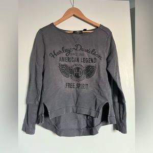 Harley Davidson womens crew neck sweater - size medium